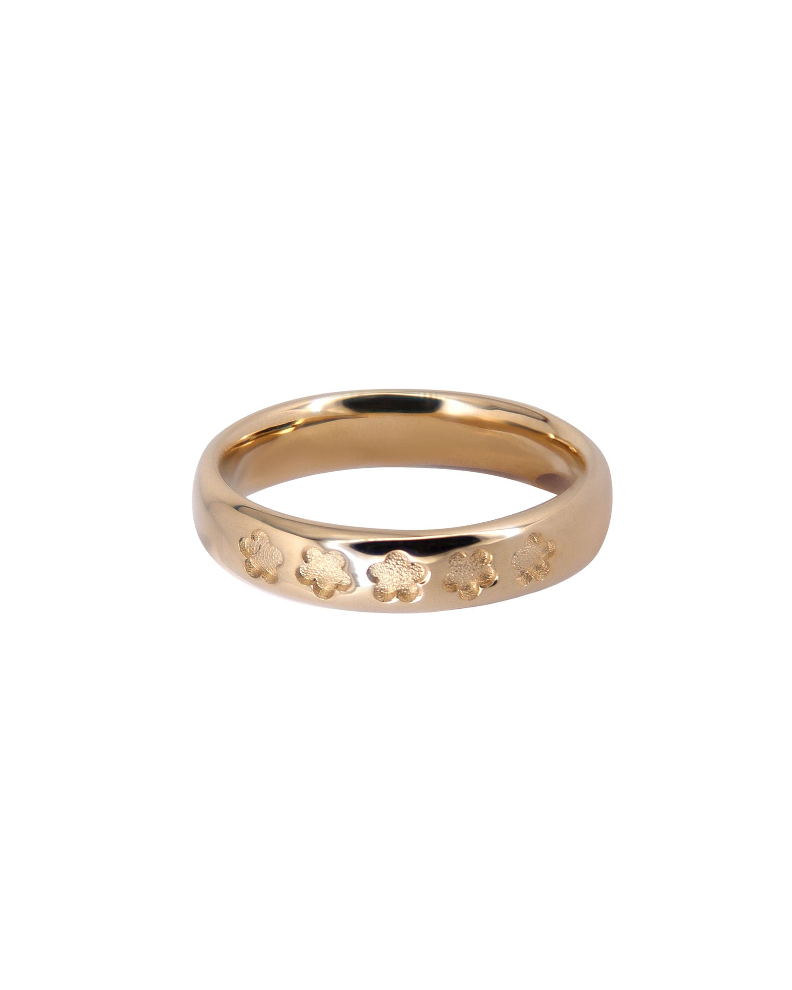 Gold Daisy Chain Ring