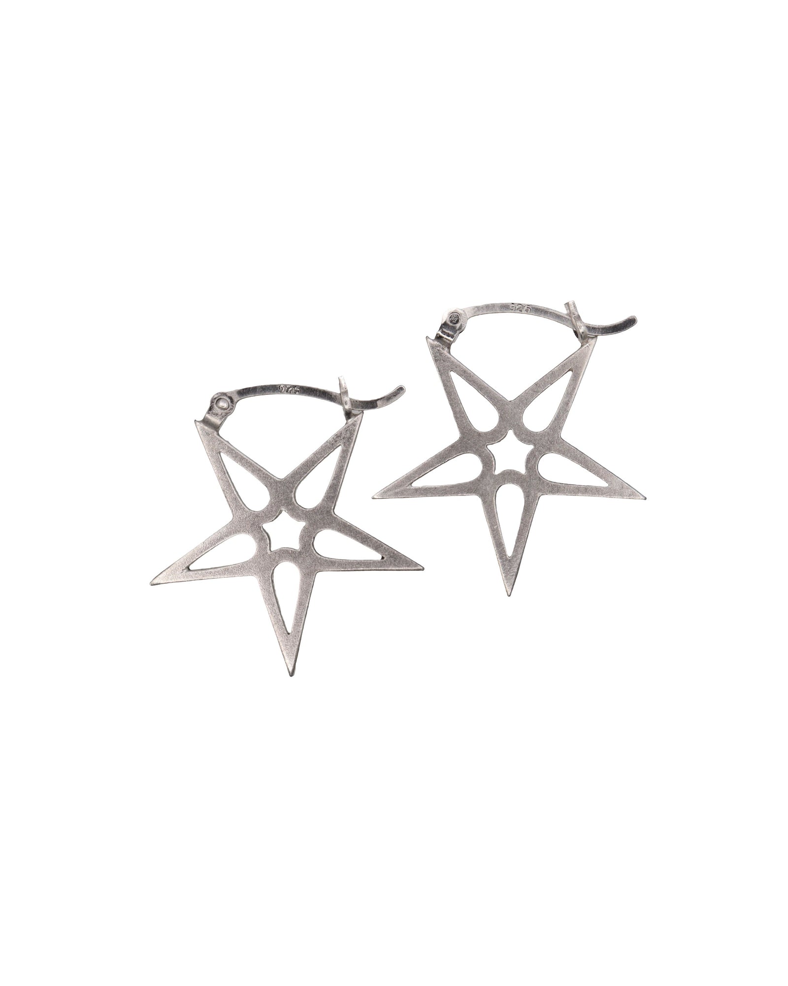 Gothic Star Earrings