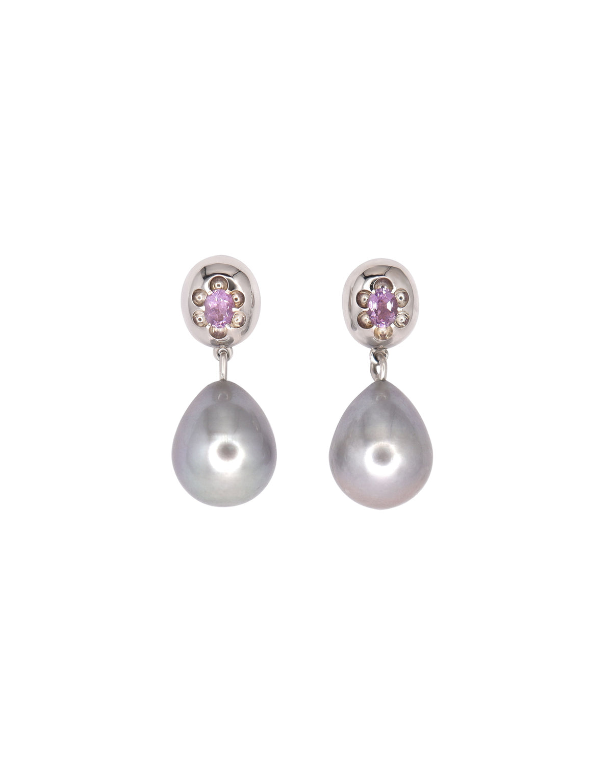 Pearl Minerva Drop Earrings