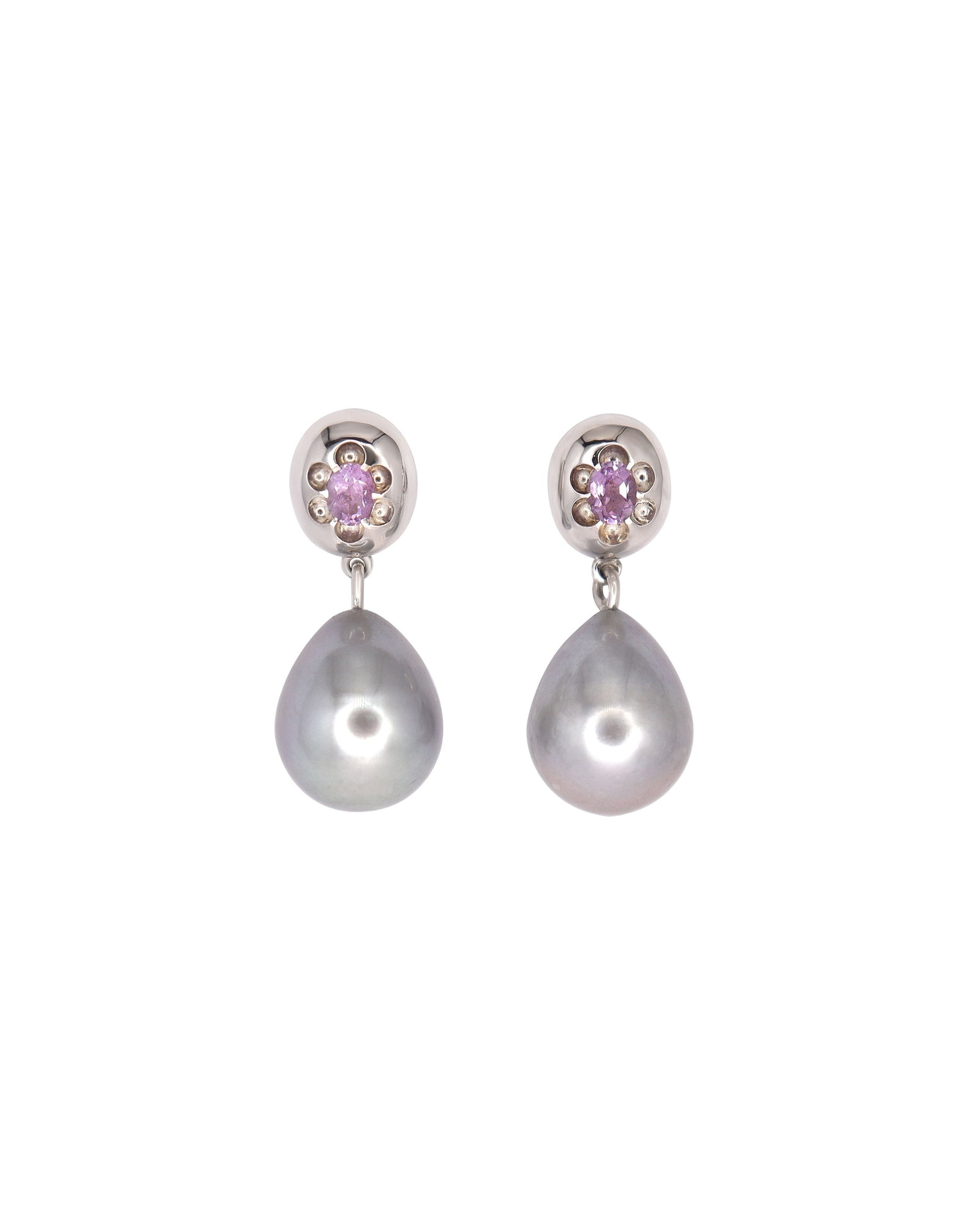Pearl Minerva Drop Earrings