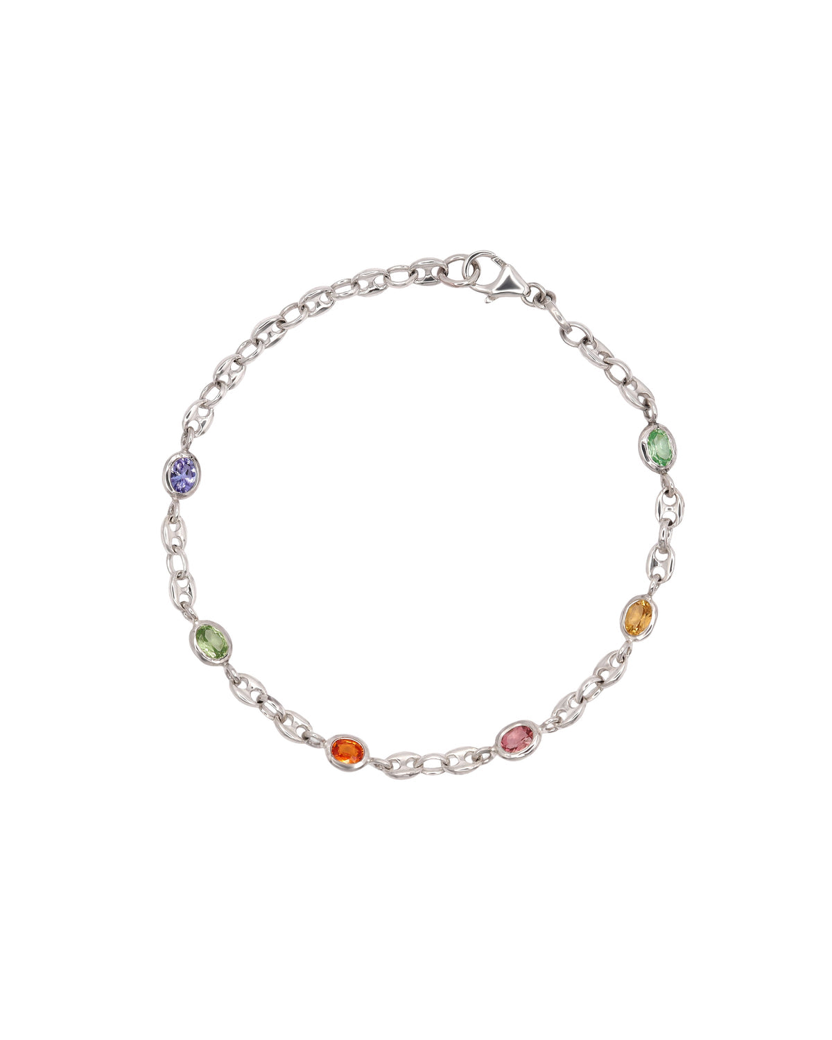 Pomona Gemstone Chain Bracelet