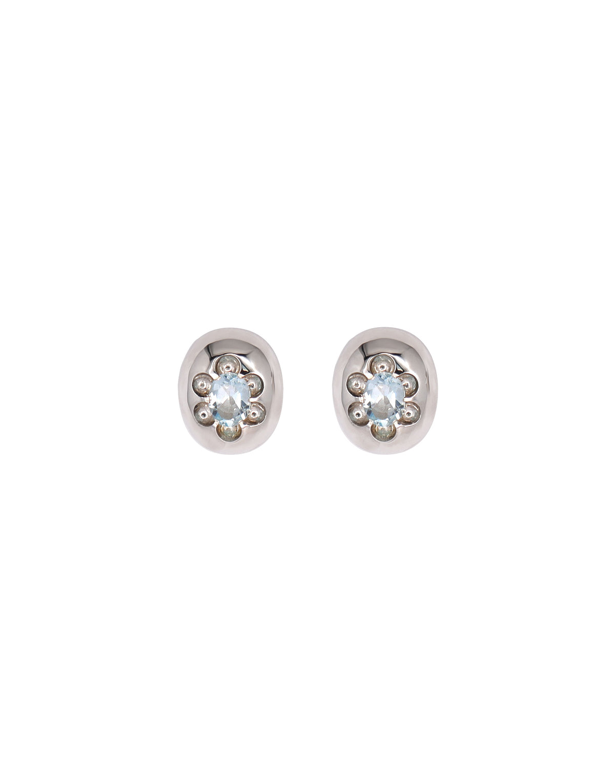 Topaz Raindrop Studs