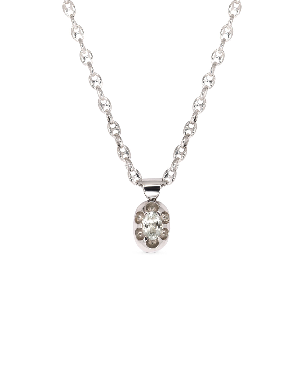 Quartz Seed Pendant