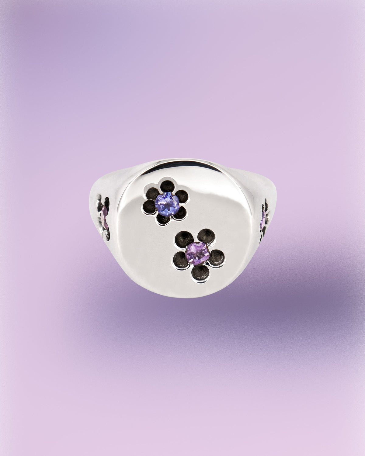 Purple Buttercup Signet