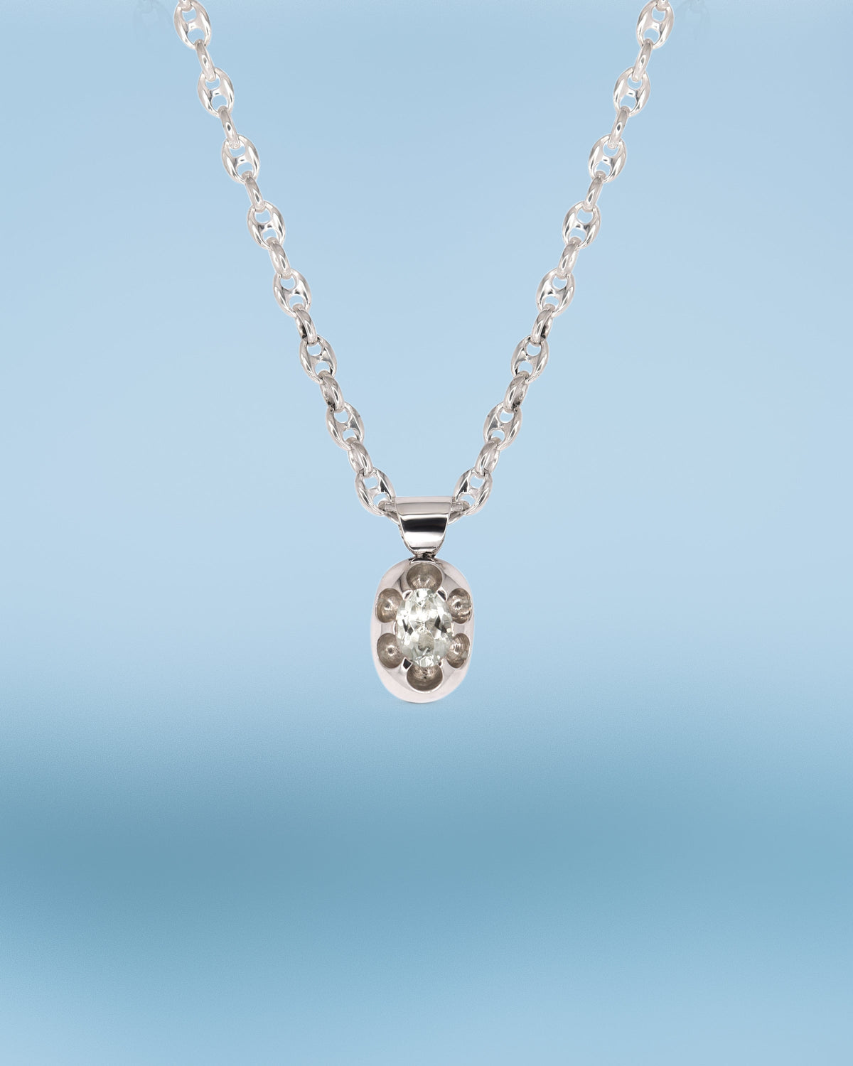 Quartz Seed Pendant