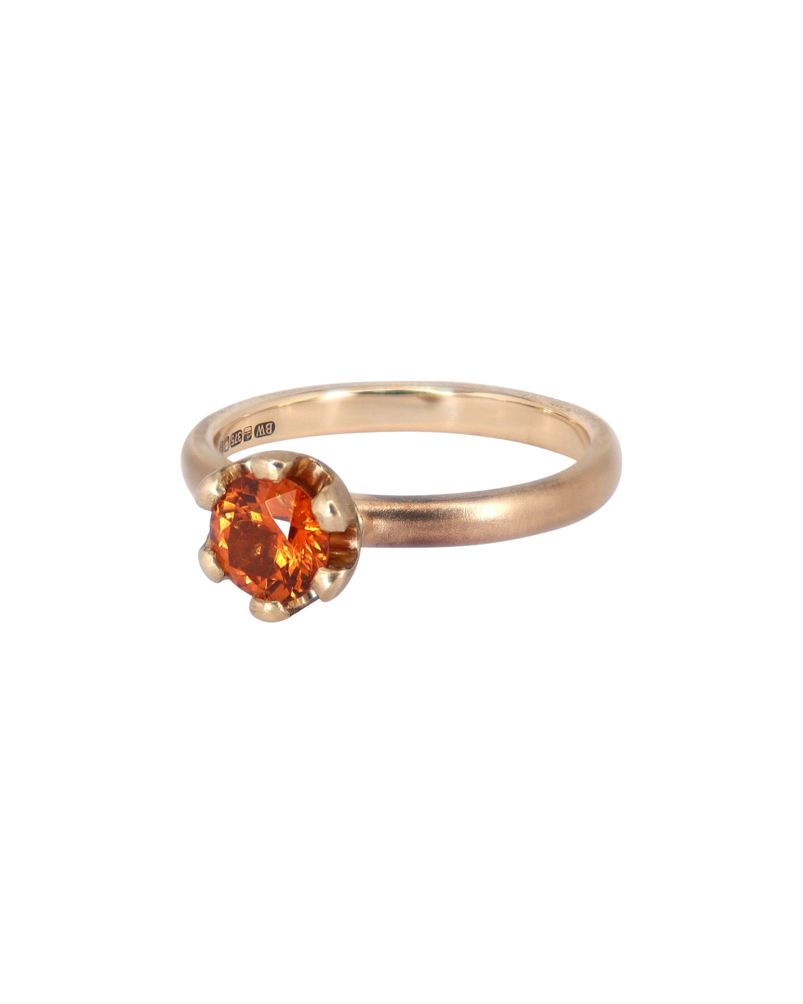 Spessartite Garnet Clementine Ring