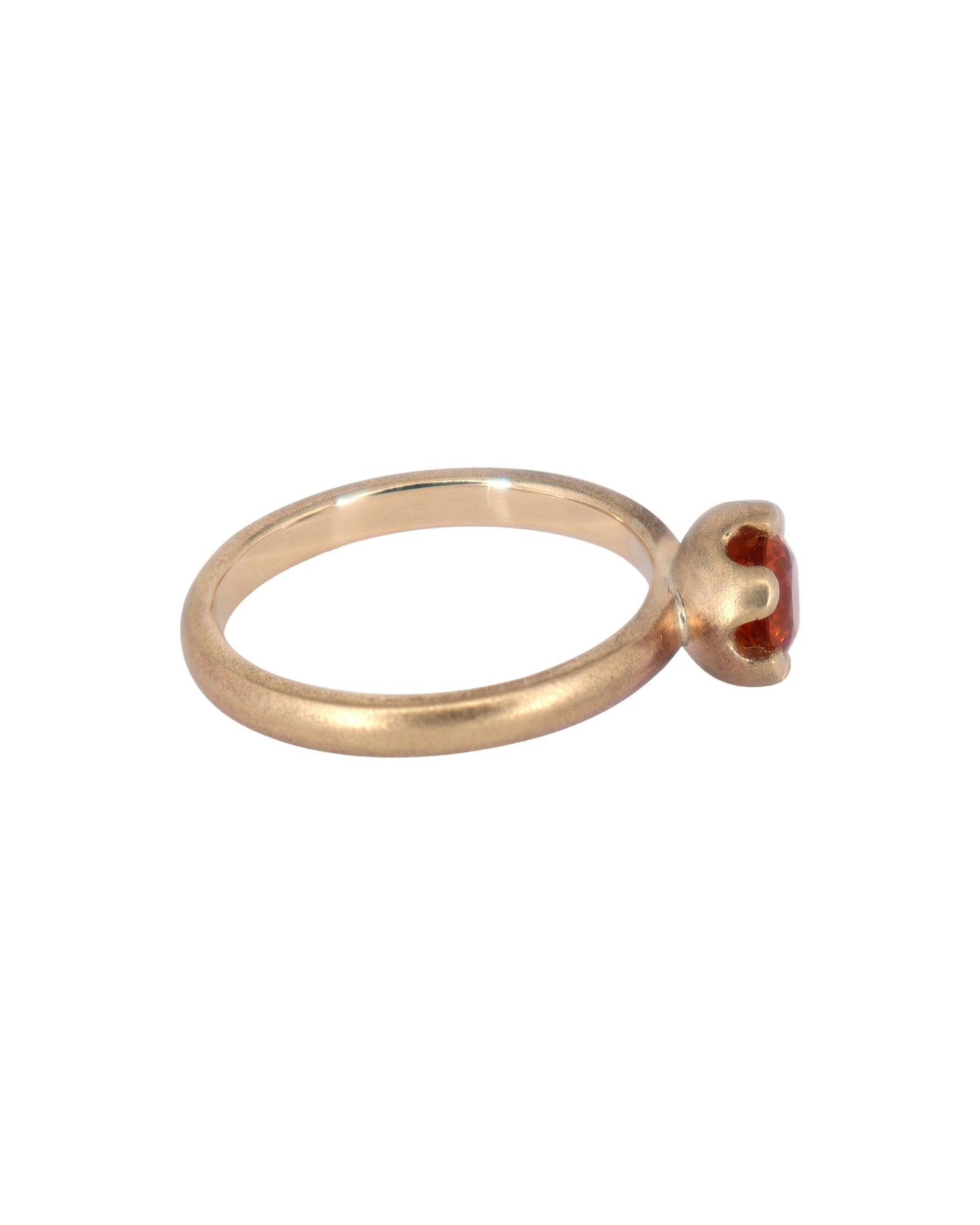 Spessartite Garnet Clementine Ring
