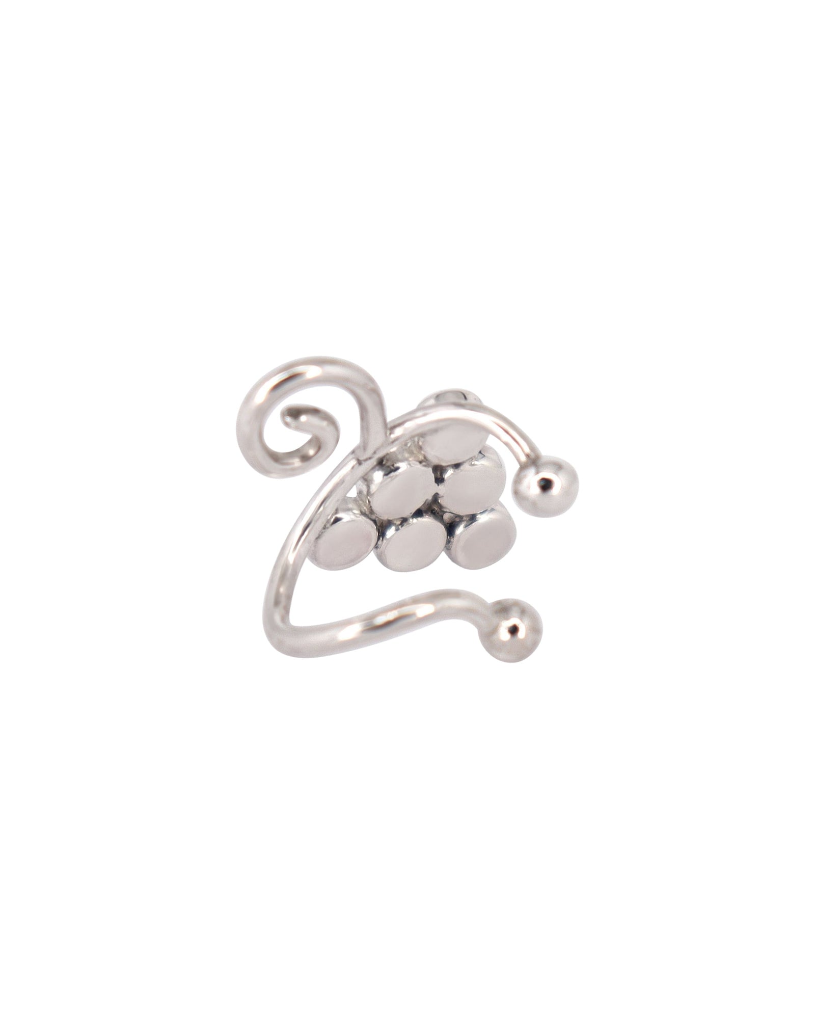 Amethyst Grape Ear Cuff