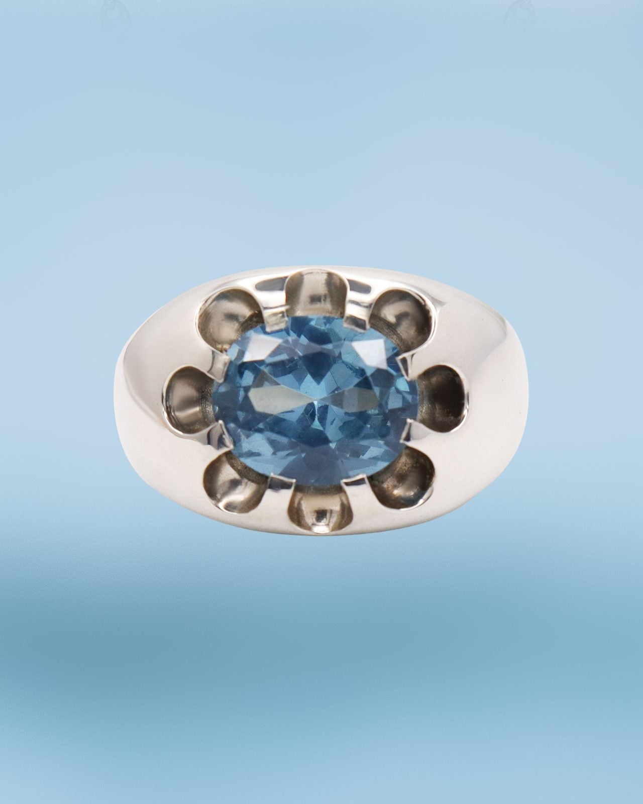 Blue Skies Ring